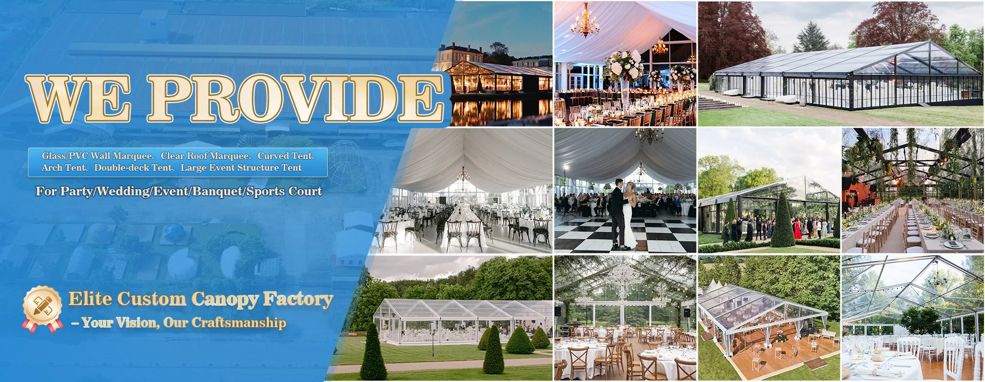 How to Choose a Marquee Tent for Events and Storage
