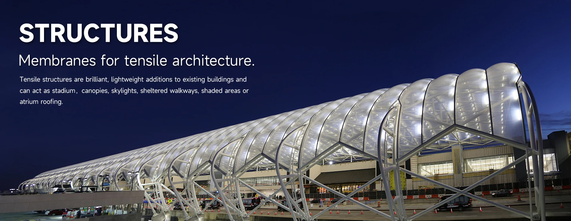 SEPI tensile membrane structure