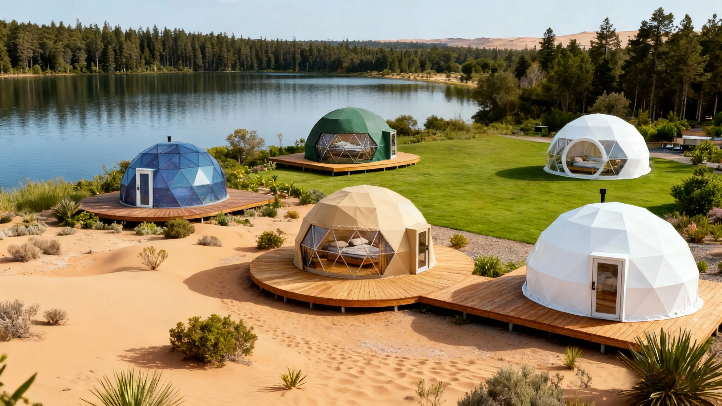Luxury Glamping Dome