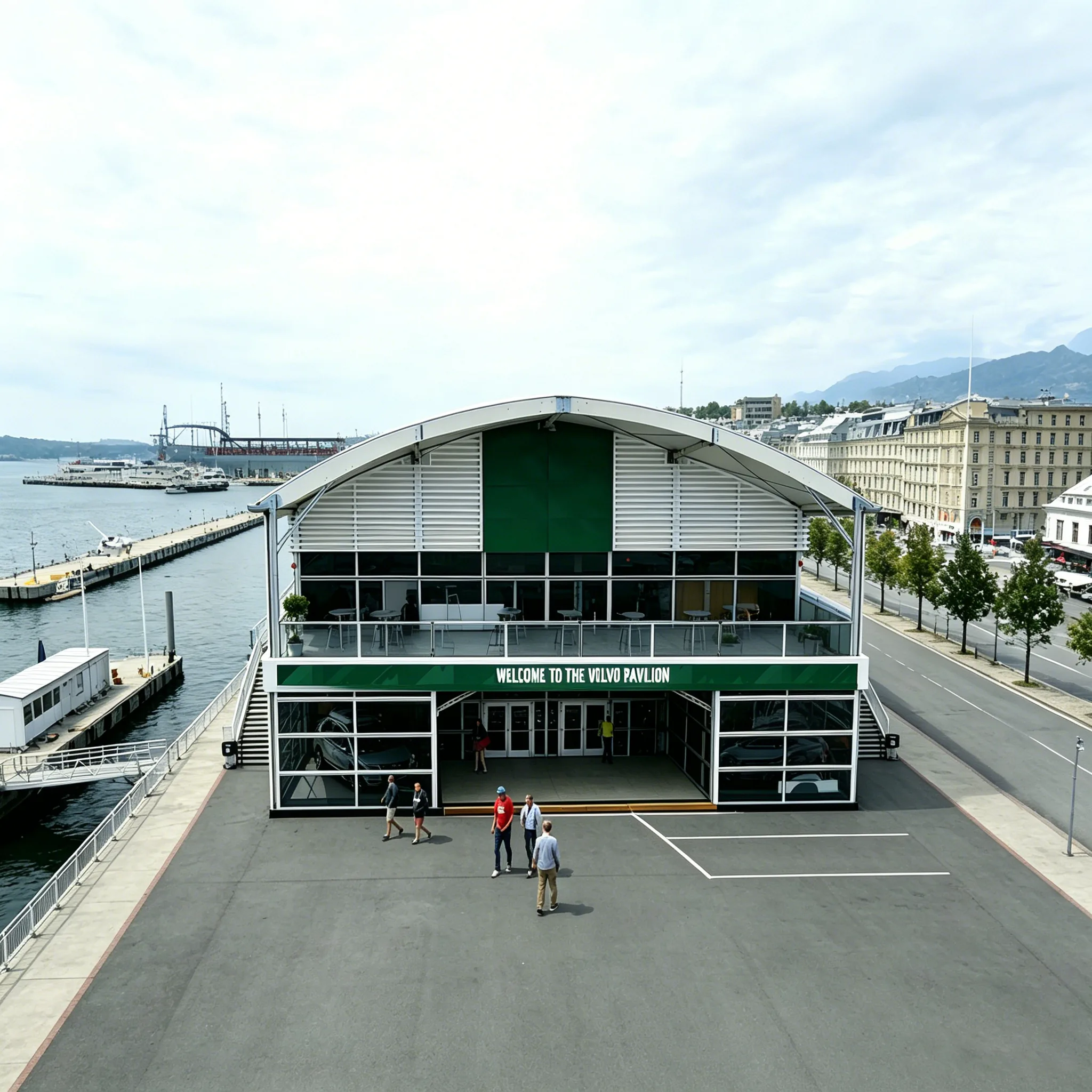 Double-Decker Marquee Tent