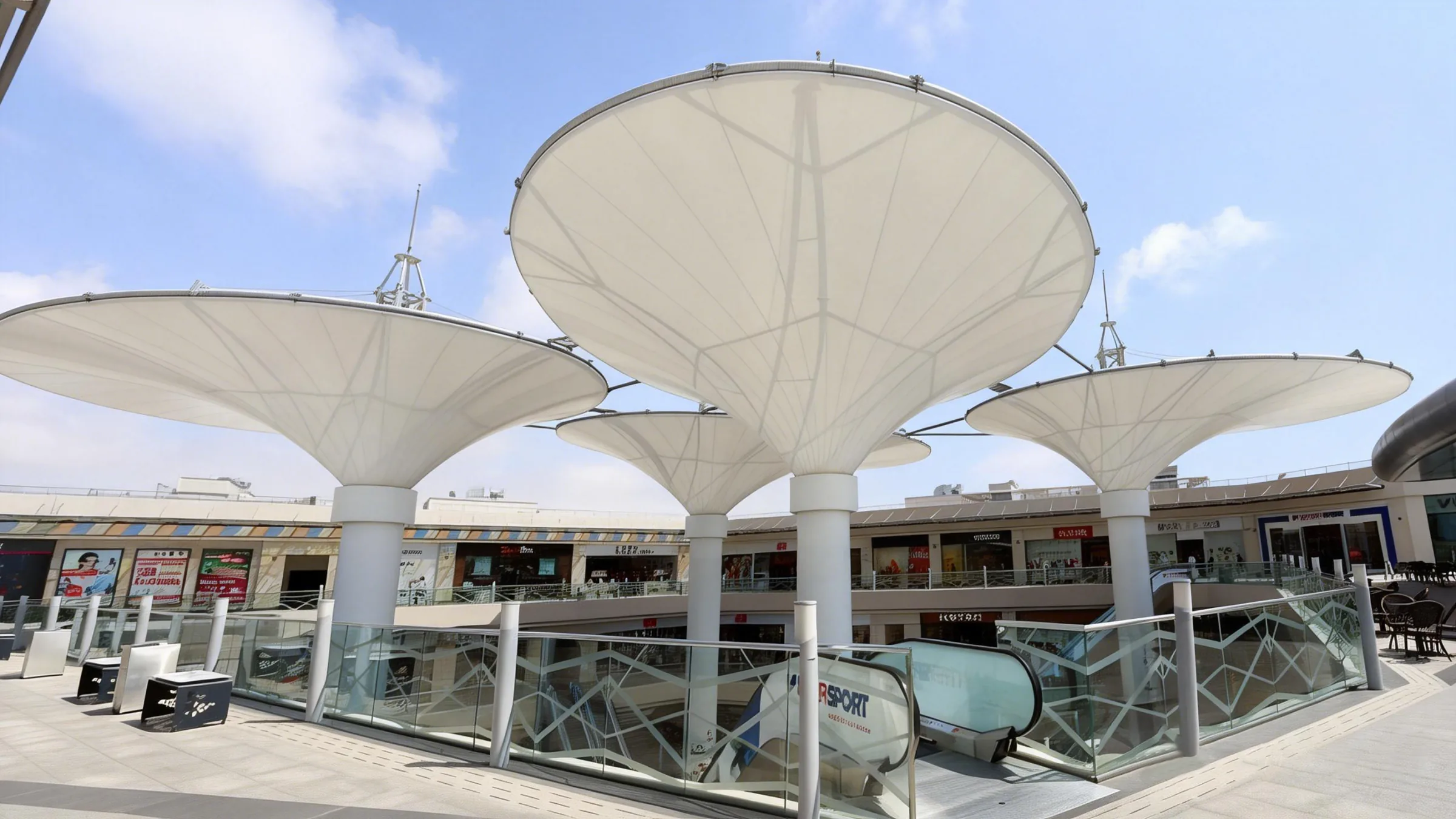 Entrance Canopy Membrane Structure