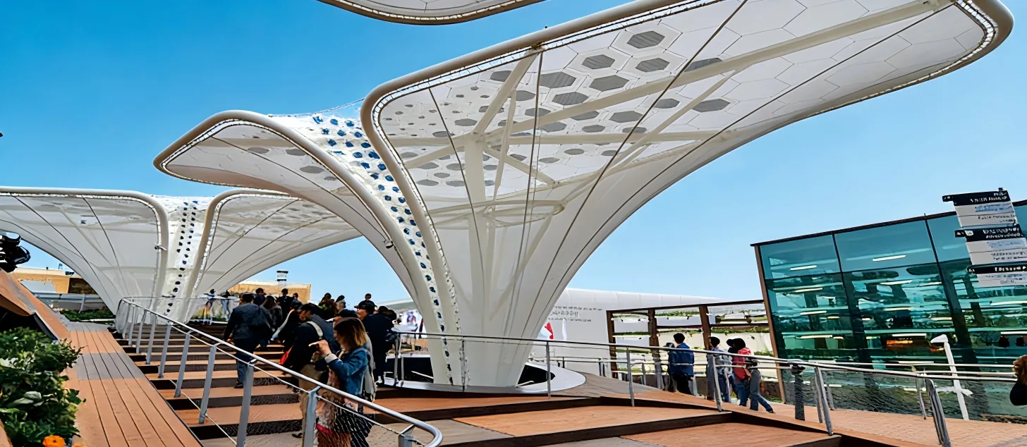 Landscape Shading Membrane Structure