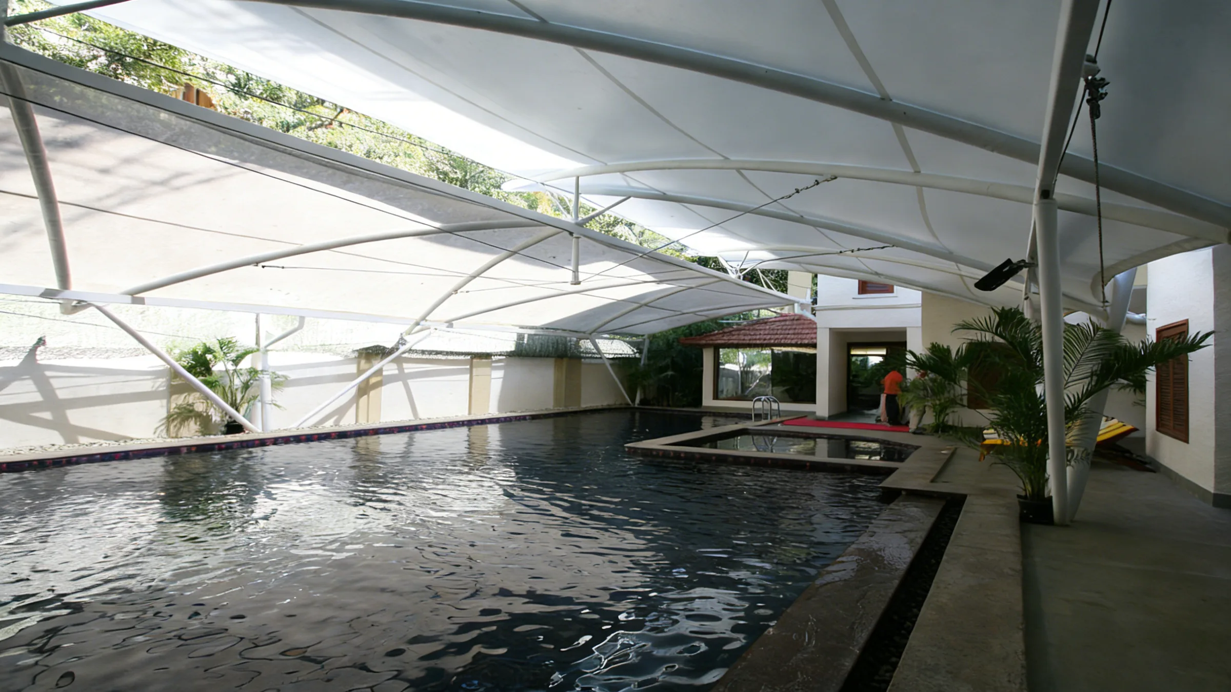Pool Canopy Membrane Structure