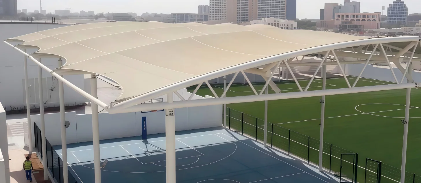 Stadium Shading Membrane Structure